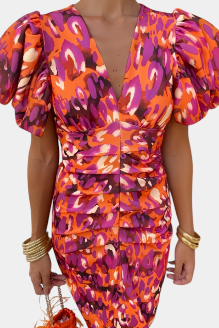 Wibia | Vestido Elegante Con Escote En V