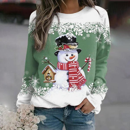 Emma - Jersey de Navidad Con Muñeco de Nieve