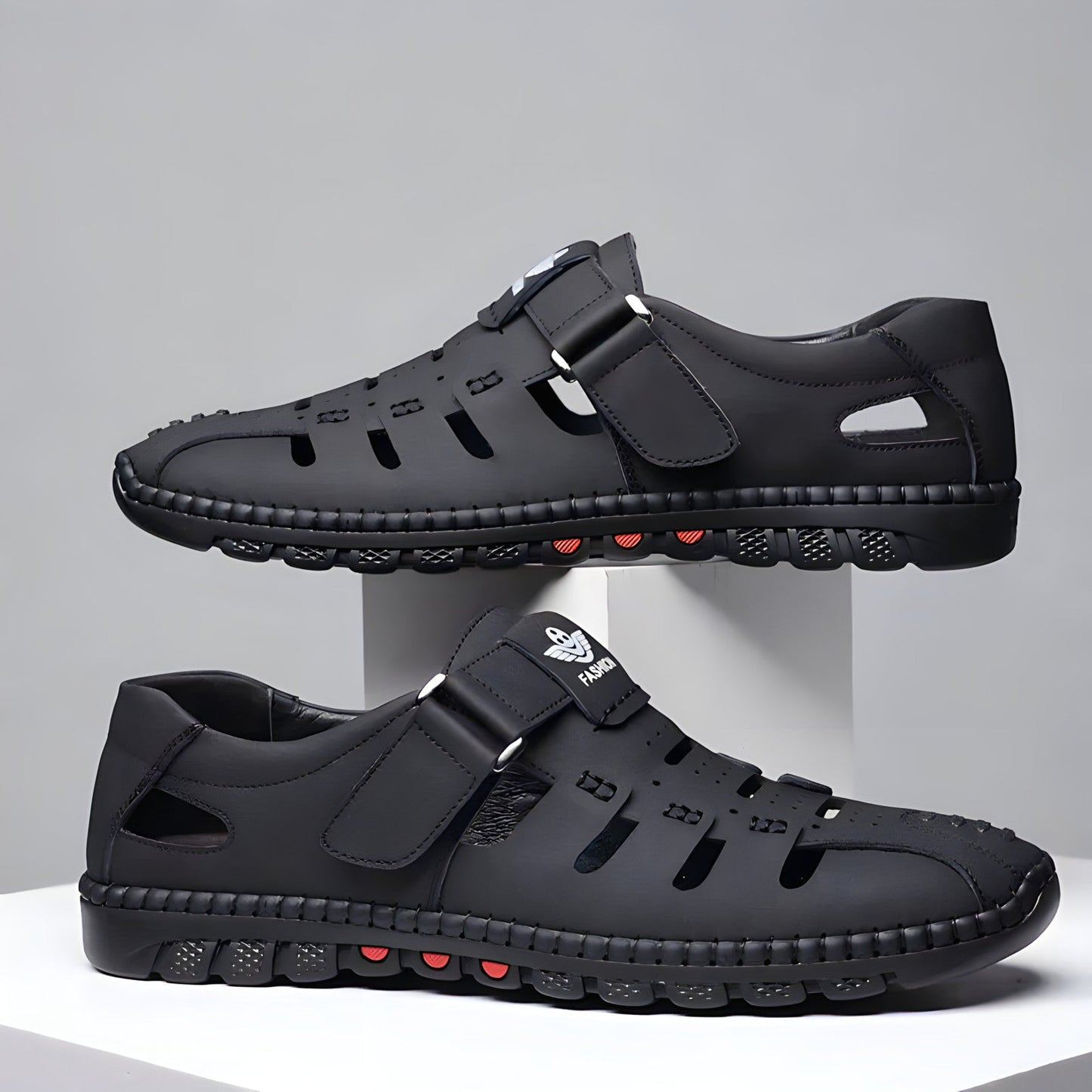 Phil - Elegantes Sandalias de Piel