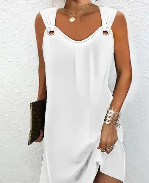 Garance | Vestido De Verano Bohemio Con Estampado Y Tirantes Para Mujer