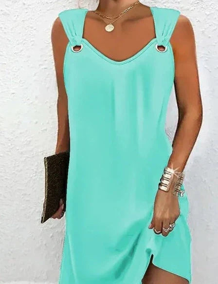 Garance | Vestido De Verano Bohemio Con Estampado Y Tirantes Para Mujer