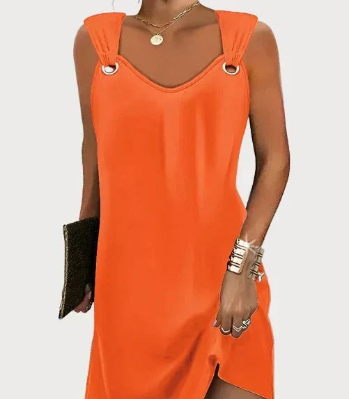 Garance | Vestido De Verano Bohemio Con Estampado Y Tirantes Para Mujer