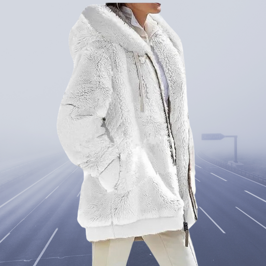 Alessandra - Chaqueta Con Capucha De Forro Polar