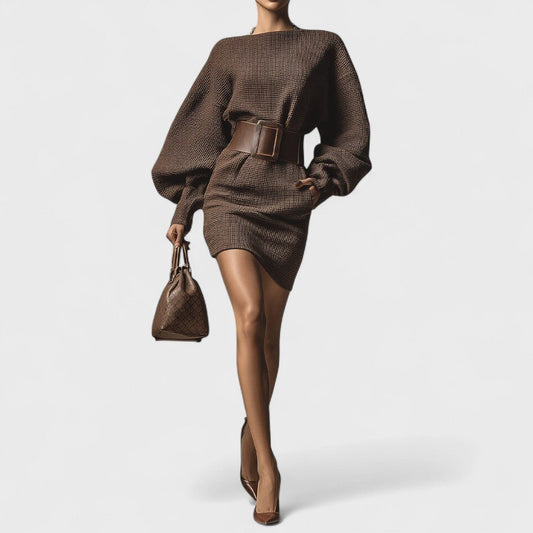 Cléa | Vestido Corto De Confort Contemporáneo