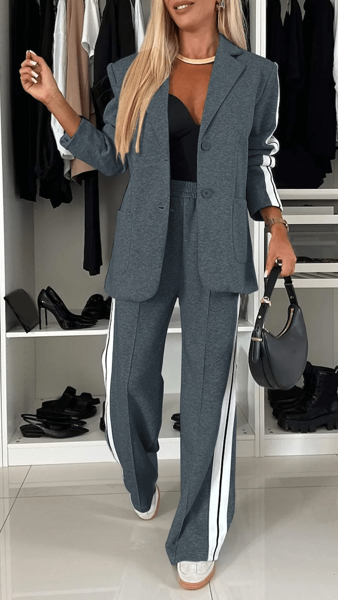 Selena | Conjunto Confort y Estilo a Rayas