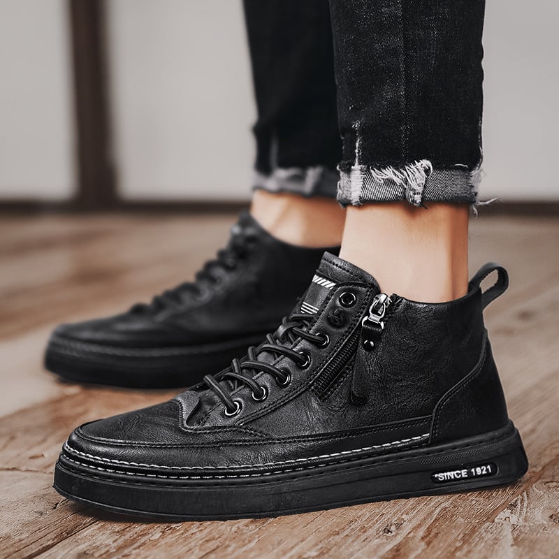 Renard | Botines De Hombre Con Forro Calido Y Diseño Con Cordones