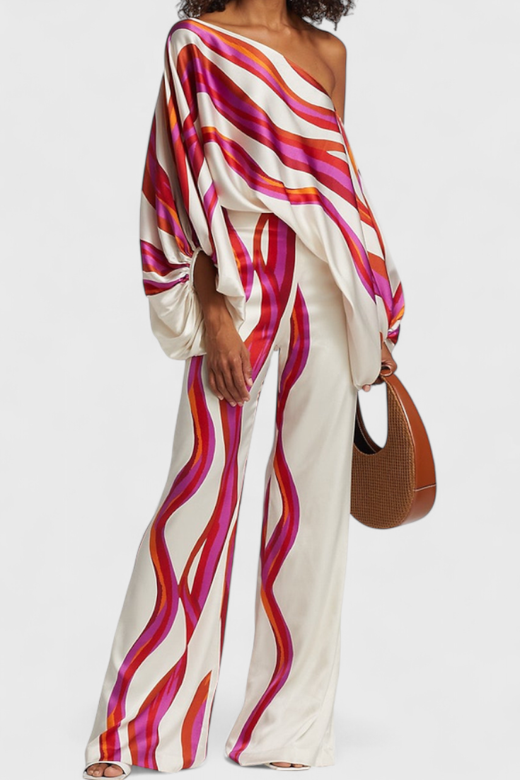 Sybella | Conjunto Elegante De Dos Piezas