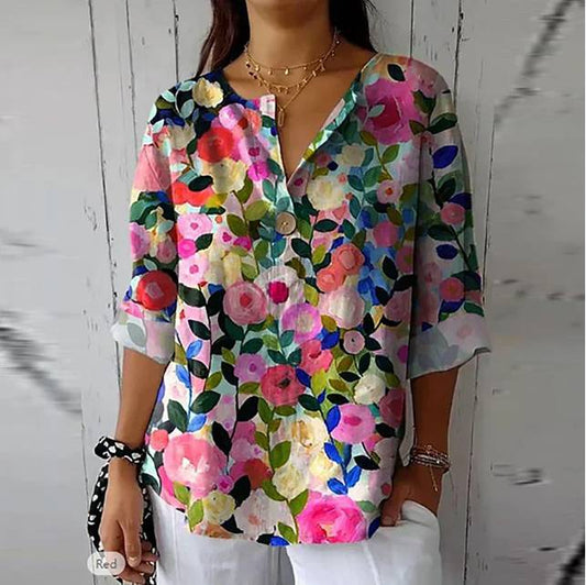 Lena | Elegante Blusa De Verano Para Mujer