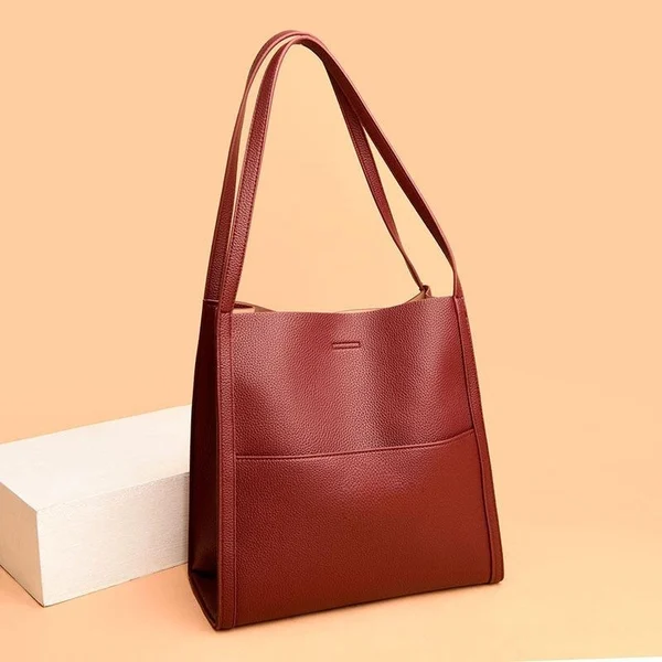 Frida - Bolso sencillo de piel auténtica