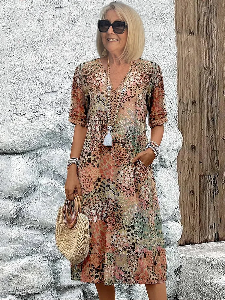 Carmen |  Vestido Bohemio Elegante