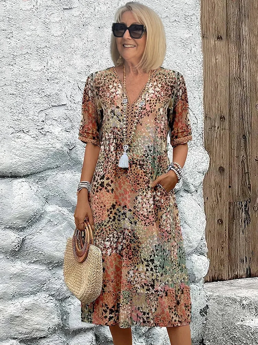 Carmen |  Vestido Bohemio Elegante