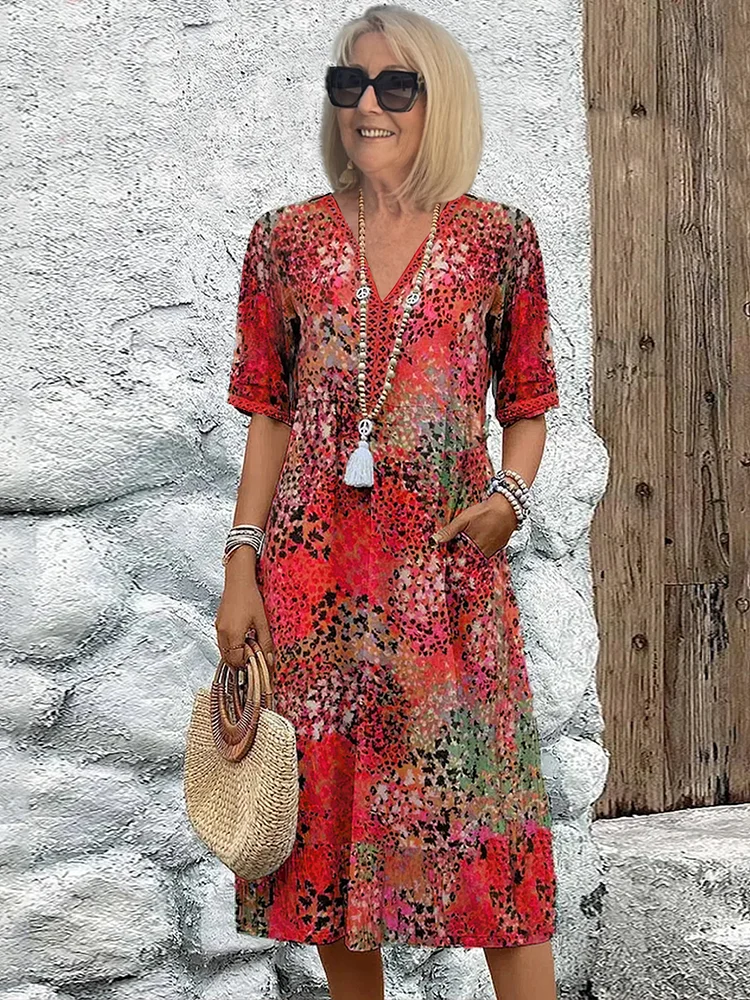 Carmen |  Vestido Bohemio Elegante