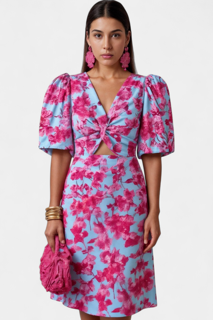 Wibia | Vestido Elegante Con Escote En V