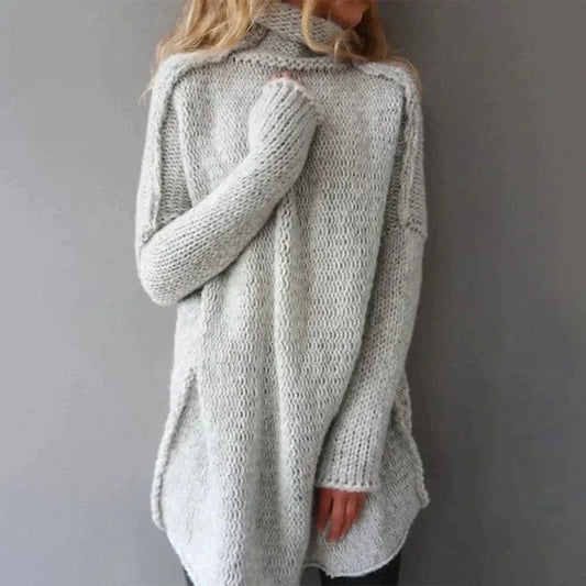 Claire - Jersey De Cuello Alto Lujoso