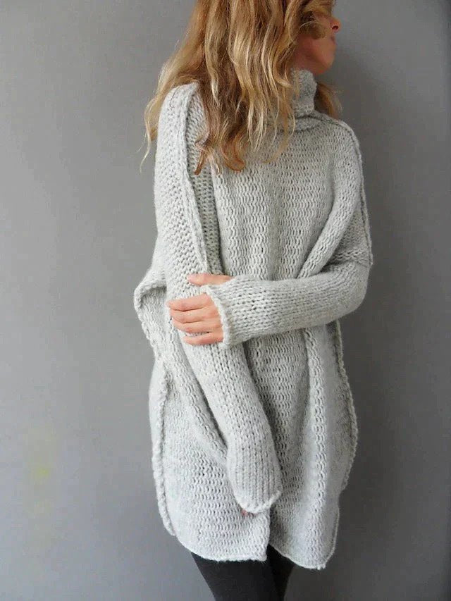 Claire - Jersey De Cuello Alto Lujoso