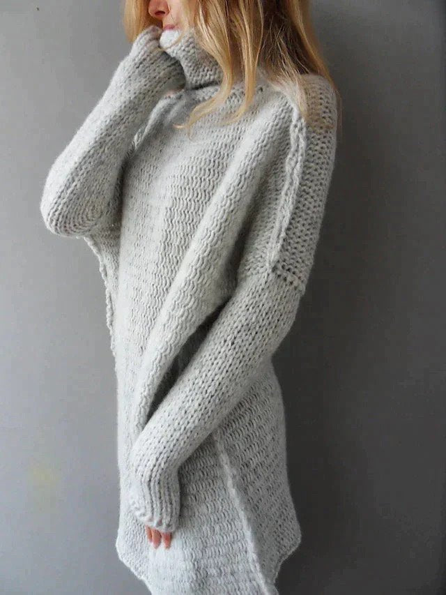 Claire - Jersey De Cuello Alto Lujoso