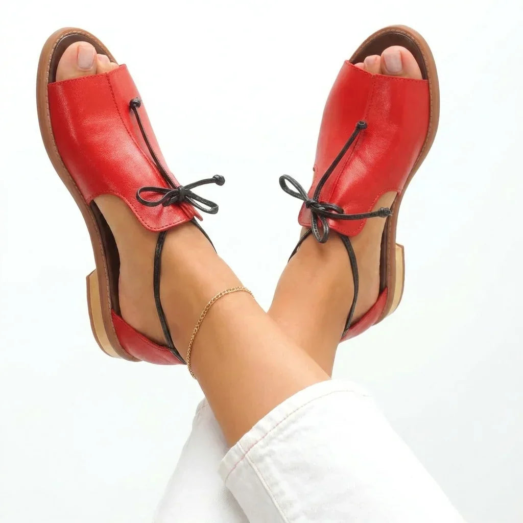 Diana | Sandalias Julieta Con Cordones