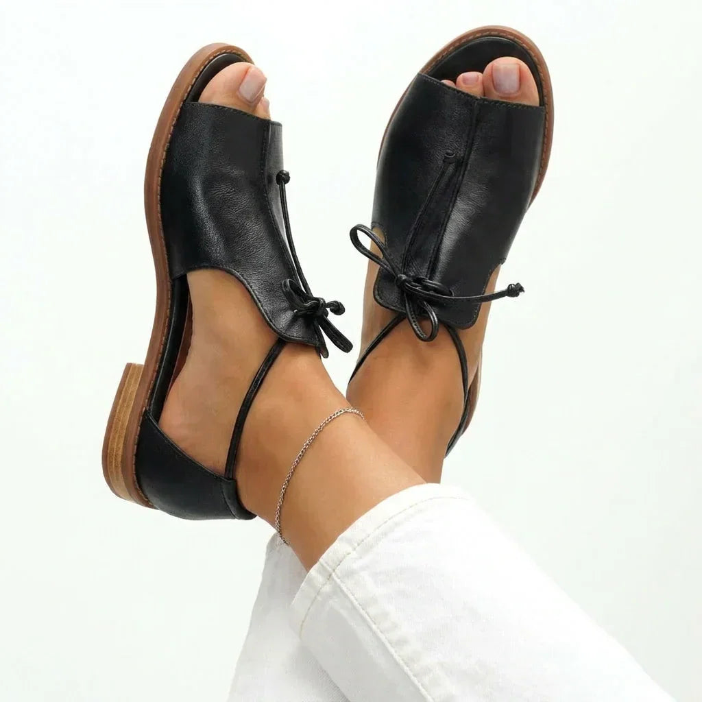 Diana | Sandalias Julieta Con Cordones