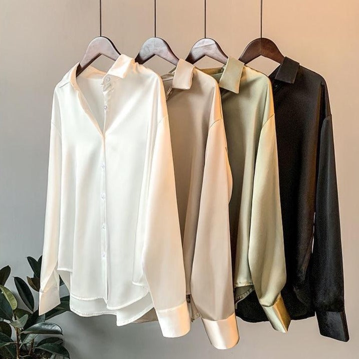 Carlota Blusa De Satén