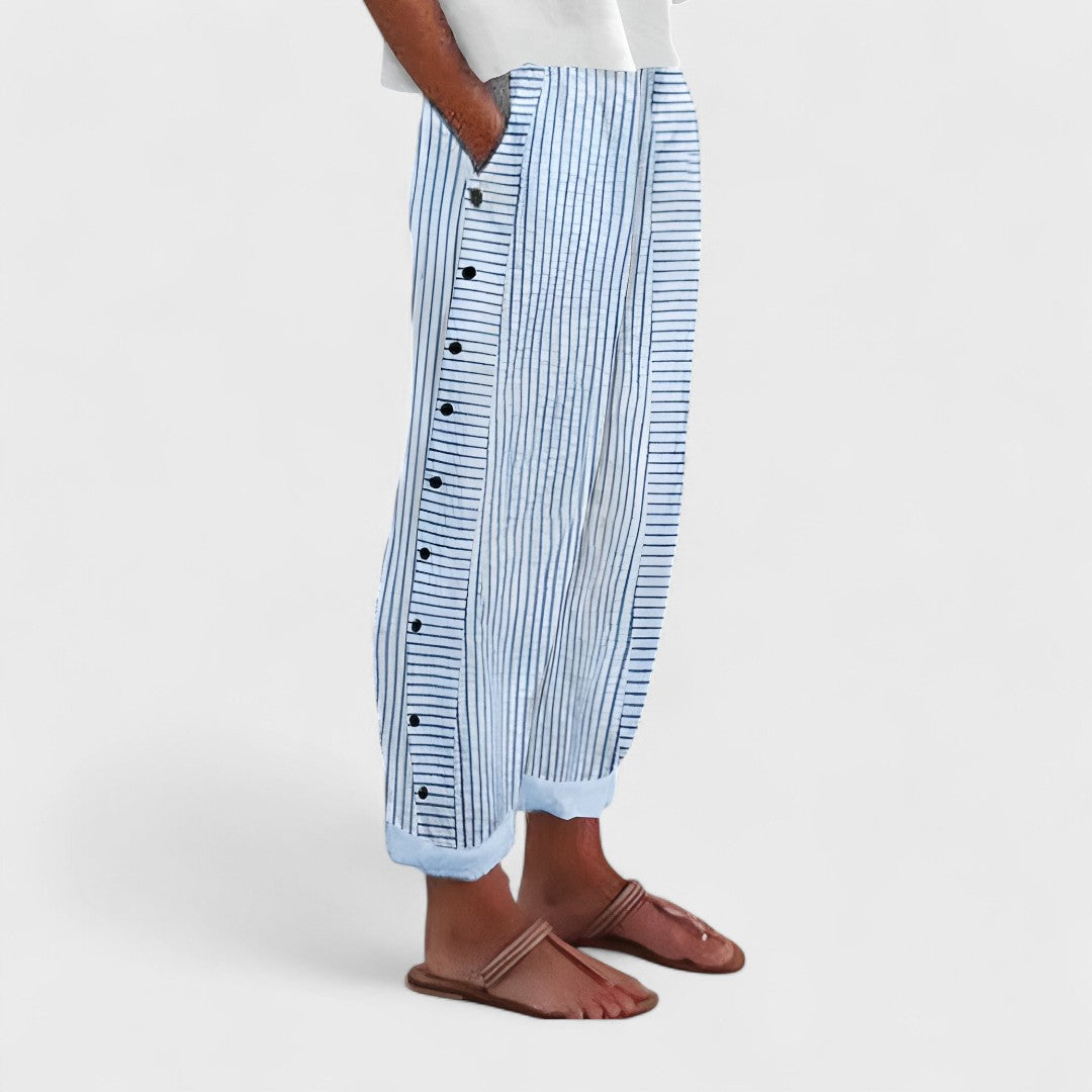 Isabel - Pantalones De Lino