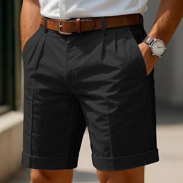 Lucca | Bermudas Plisadas De Verano Para Hombre
