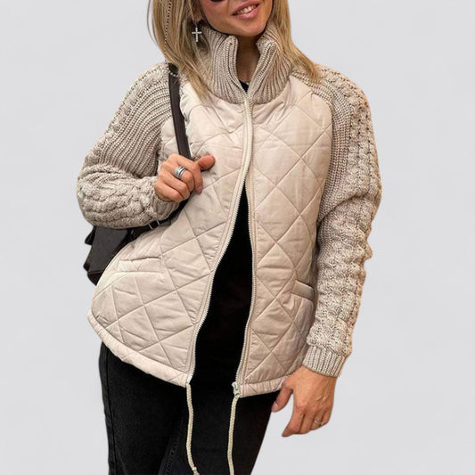 MAITE | Chaqueta acolchada con mangas de punto - Estilo - Madrid
