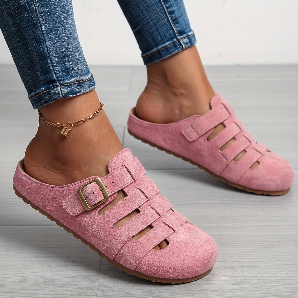 Clara | Sandalias Mules De Confort Sin Cierre