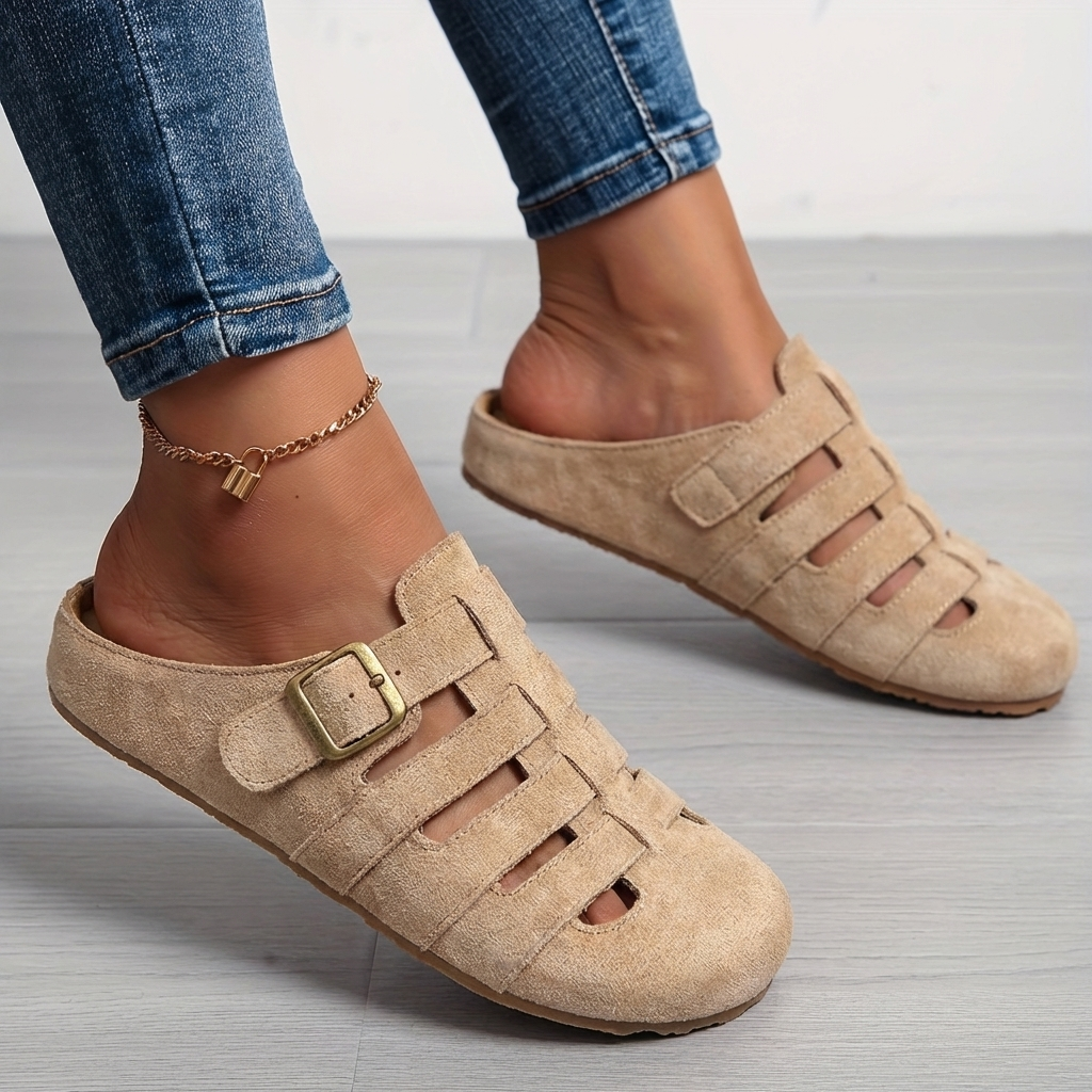 Clara | Sandalias Mules De Confort Sin Cierre
