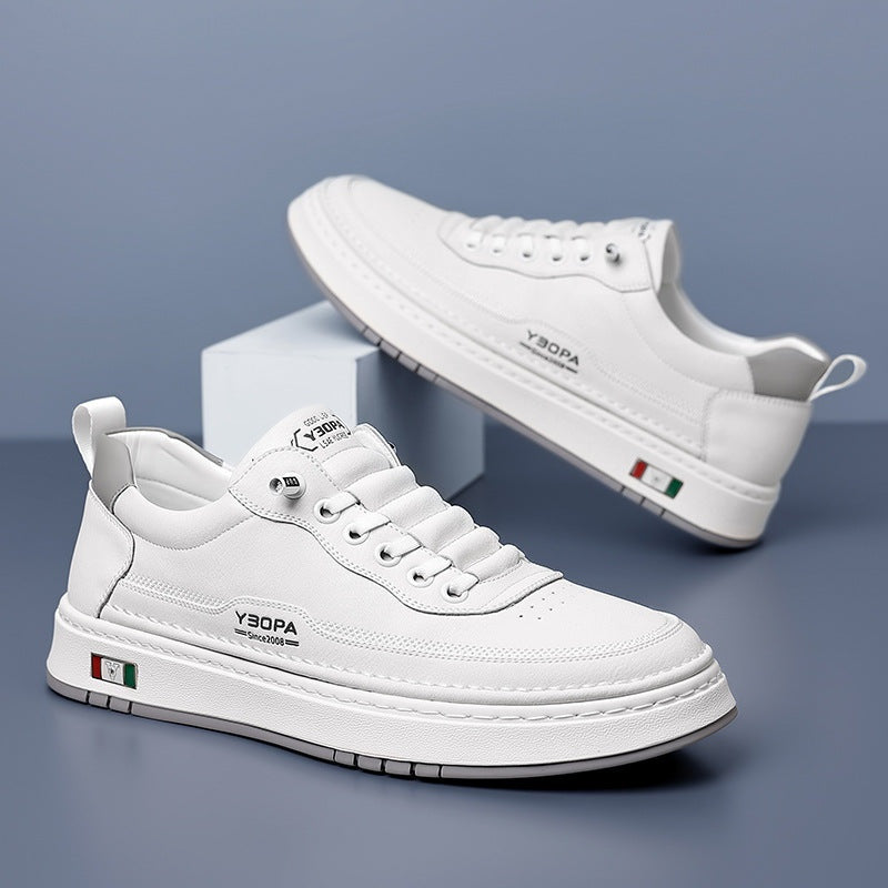 Mateo | Zapatillas Casual de Cuero Hombre Suela Acolchada