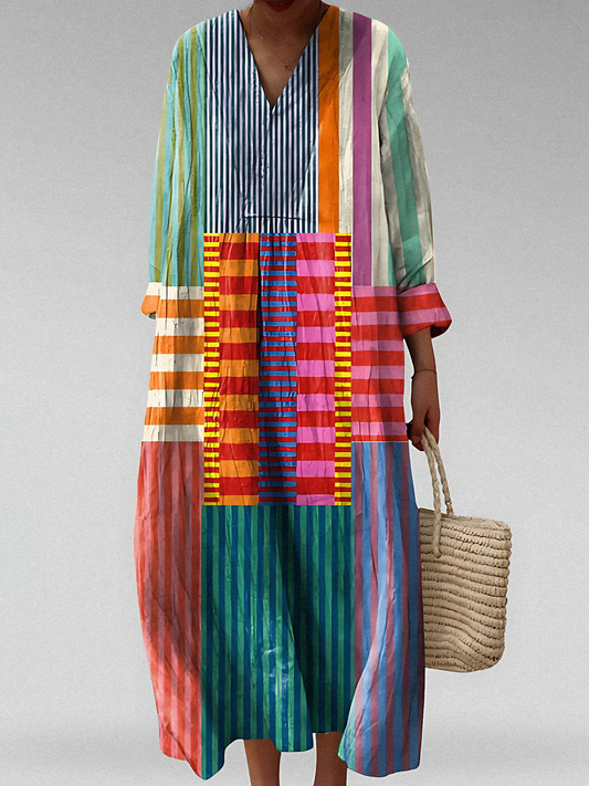 Ottilie  | Vestido Geométrico