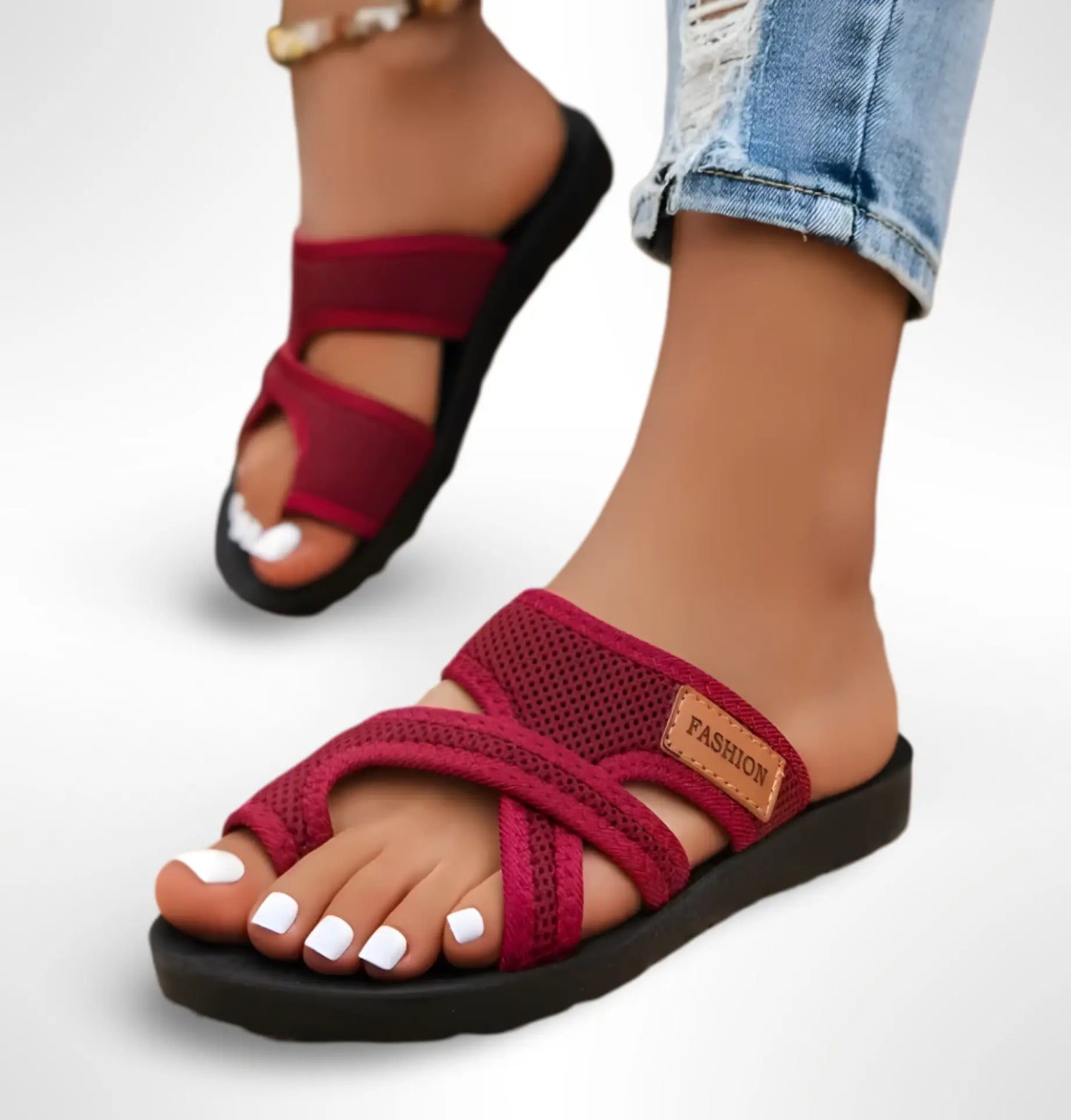 Corvella | Sandalias Confort Ajustables