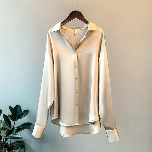 Dora | Camisa De Satén Para Mujer